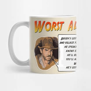 WORST ADVENTURERS Indy Brody Bluff Mug